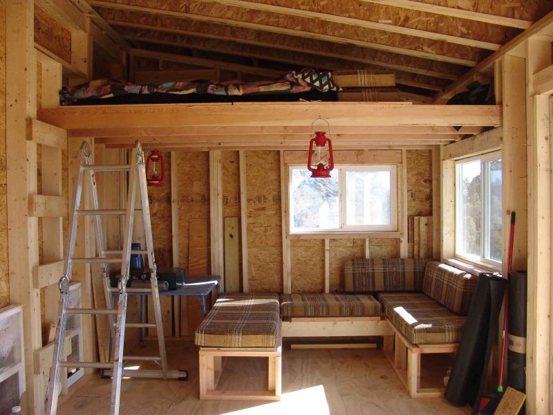 Small Cabin Plans with Loft