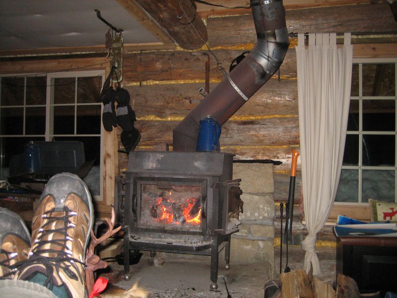 wood stove