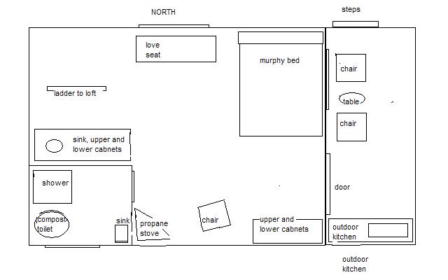 16X20 Cabin Floor Plans