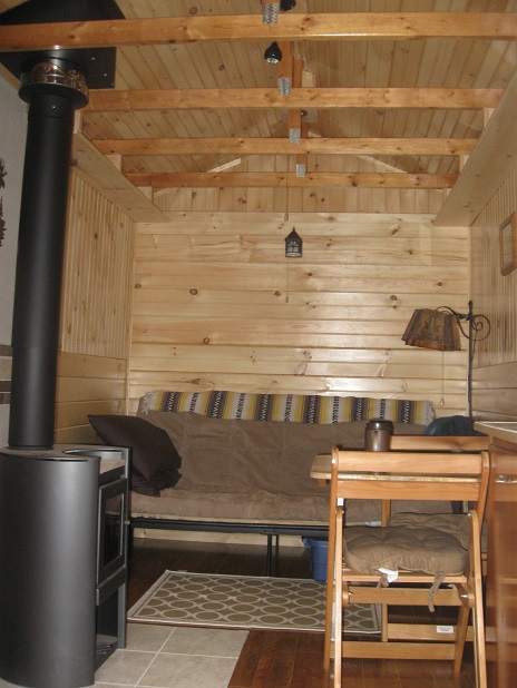 Our new cabin 12x8 is finished - Small Cabin Forum