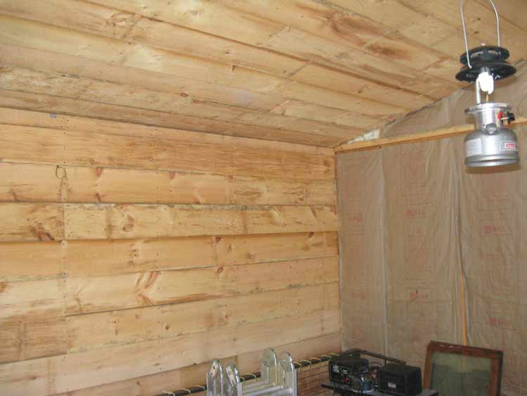 Pine Board Interior Small Cabin Forum