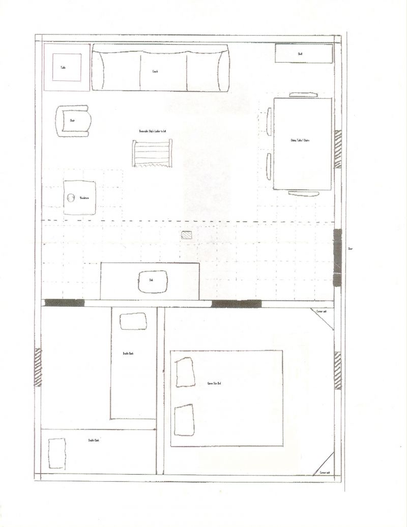 16X24 Cabin Floor Plans
