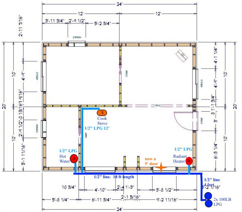 Gas Pipe Sizing Chart Ontario