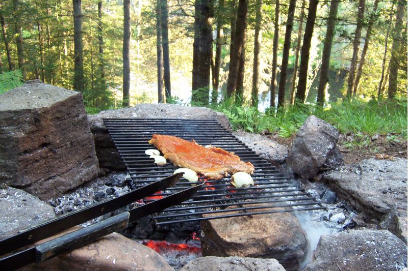 Charcoal cooking