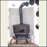 Homemade woodstove