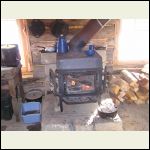 wood stove