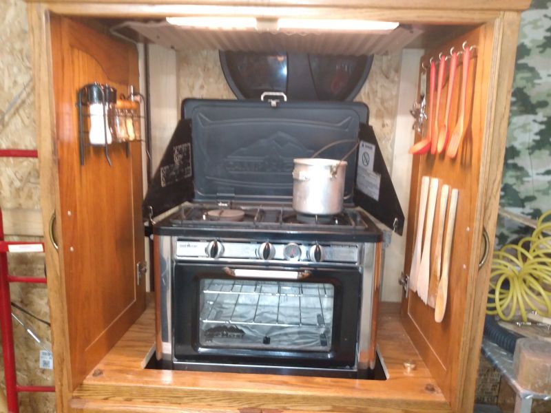 Camp Chef Propane Camp Oven and Stove