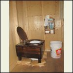 Humanure toilet box