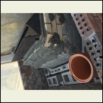 damper and second flue (wood stove in basement) damper and second flue (wood stove in basement)