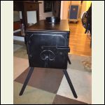 "Two Dog" Wood Stove (11x18)