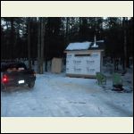 The Cabin, Where my Bro Stood 6 Months Ago in the Other Pic