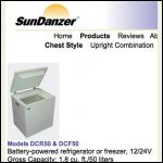 Sundanzer 1.8cu ft refrigerator, 114Watt-hours/day