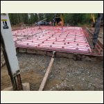 Before the pour Before the pour