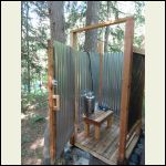 Outdoor Shower Stall