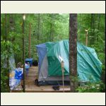 The original 12X12 with tent and chairs