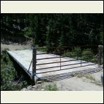 Bridge with gate (for trollbridge)