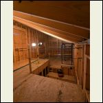 Upstairs w/ 2x12 rafters
