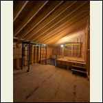 Upstairs w/ 2x12 rafters