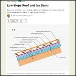 Vented roof deck