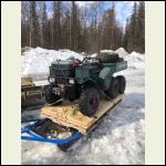 Freighting the 6x6 n supplies Freighting the 6x6 n supplies