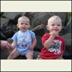 Our grandsons Cody and Preston