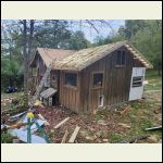 Preparing for sheathing