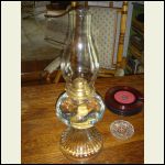 Older table lamp #2 burner. Older table lamp #2 burner.