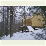 Cabin work impacted by winter