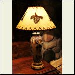pine lamp