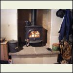 wood stove