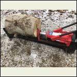 Trusty manual hydraulic splitter