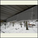 Corrugated snow