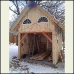 Timber Framed Shed