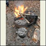 Dutch oven and coal supply