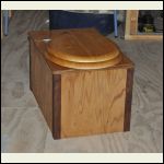 sawdust toilet box