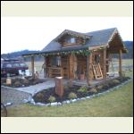 Creasey 12x16 log cabin