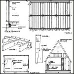 Modified A-Frame Cabin Design.