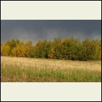 field and clouds