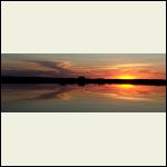glassy pond sunset glassy pond sunset