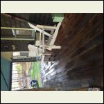 Pressure washed the deck Pressure washed the deck