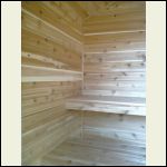 inside sauna