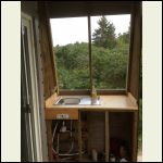 Inside view of Outside Sink