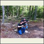 Plinking with my son
