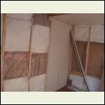drywall(underside of loft and wall) drywall(underside of loft and wall)