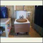 sawdust toliet