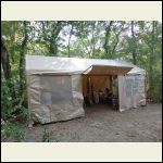 Temporary storage garage