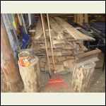 oak bord drying