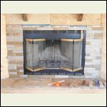 Fireplace Stone Going Up Fireplace Stone Going Up