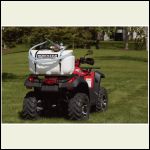 5.5 gpm , 26 gallon ATV sprayer for fire protection.