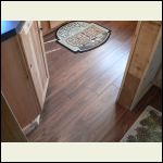 Laminate flooring in my cabin